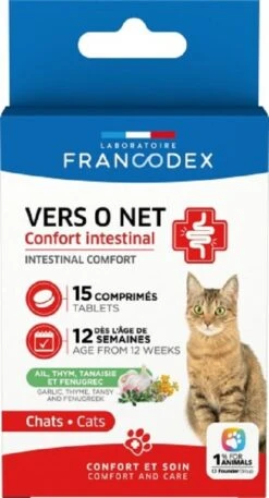 Francodex Comprimés Vers O Net Chat 15 Cps