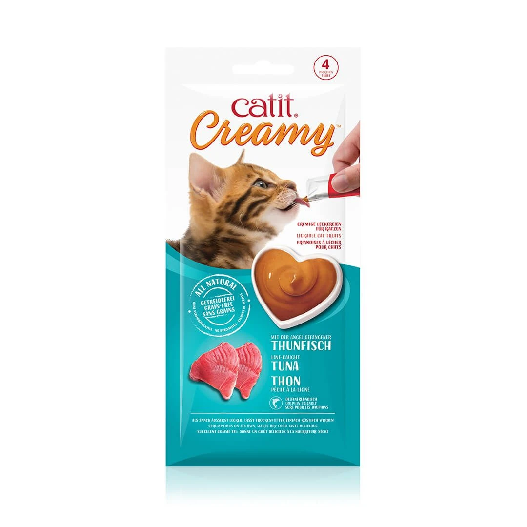 Cat It Creamy Au Thon Chat 4 X 10 G 3 Cat It Creamy Au Thon Chat 4 X 10 G