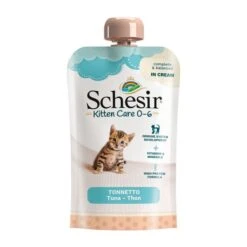 Schesir Kitten Care Crème Thon Chaton 150 G