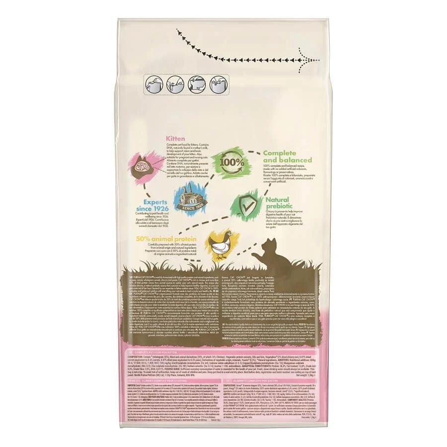 Purina Cat Chow Chaton Poulet 1.5 Kg 4 Purina Cat Chow Chaton Poulet 1.5 Kg – Image 2