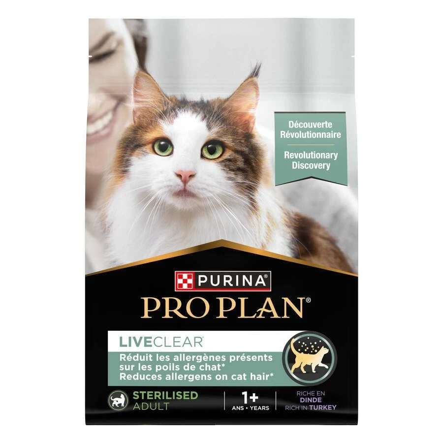 Purina Pro Plan Cat LiveClear Sterilisé Adult Dinde 2,8 Kg 4 Purina Pro Plan Cat LiveClear Sterilisé Adult Dinde 2,8 Kg – Image 2