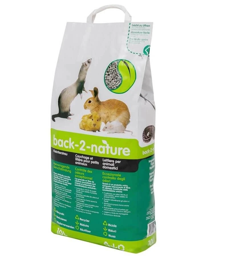 Back-2-Nature Litière Papier Rongeur 10 L 3 Back-2-Nature Litière Papier Rongeur 10 L