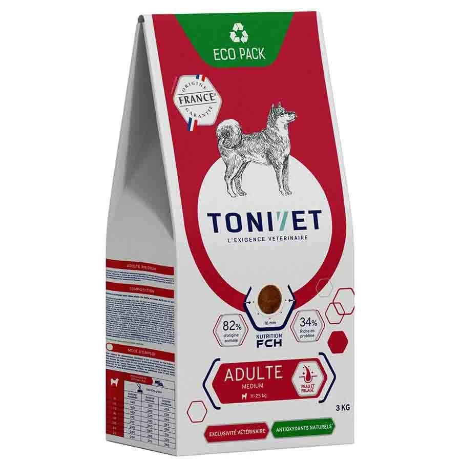 Tonivet Adulte Medium Chien 3 Kg 3 Tonivet Adulte Medium Chien 3 Kg