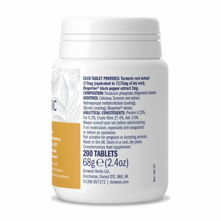 Dorwest Turmeric 100 Cps 4 Dorwest Turmeric 100 Cps – Image 2