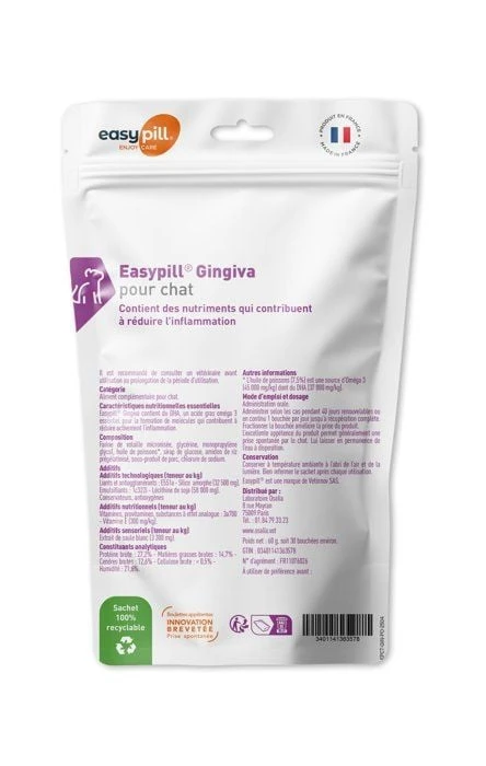 Easypill Gingiva Convalescence Chat 30 X 2 G 5 Easypill Gingiva Convalescence Chat 30 X 2 G – Image 3