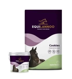 Equilannoo Friandises à La Pomme Cookies Apple Cheval 1.5 Kg