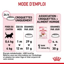 Royal Canin Féline Health Nutrition Kitten Second Age 4 Kg 20 Royal Canin Féline Health Nutrition Kitten Second Age 4 Kg -Animaux Fournitures Magasin 3182550702447 8