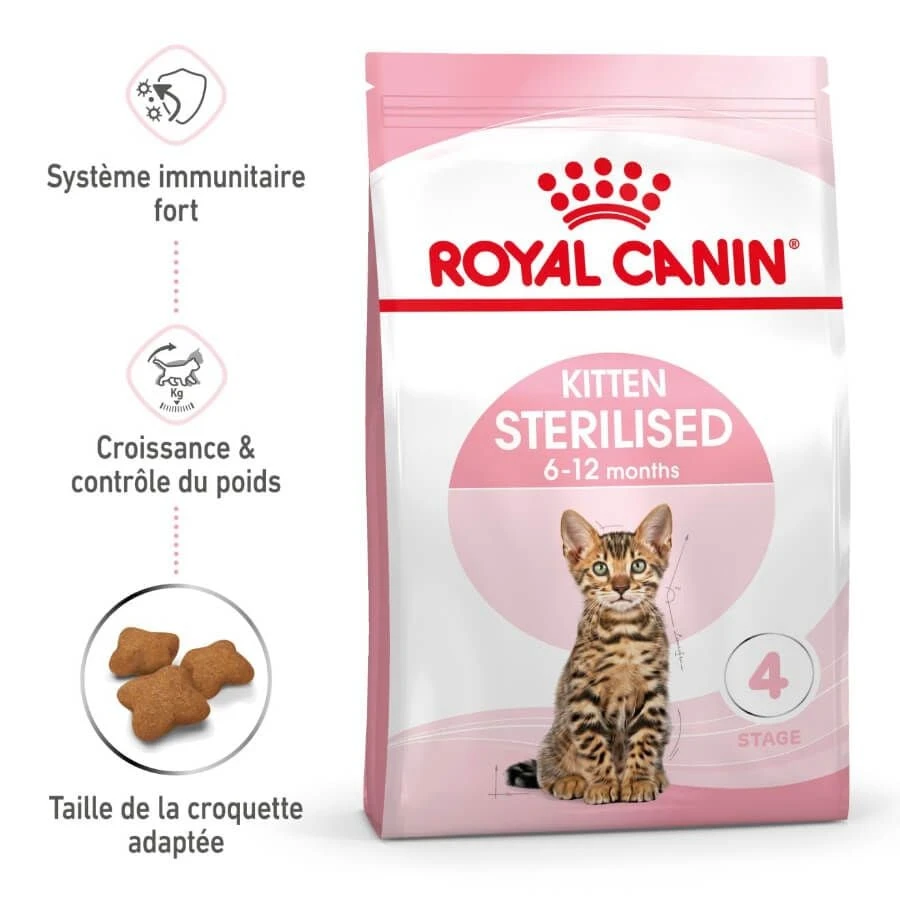 Royal Canin Feline Health Nutrition Kitten Sterilised 400 G 4 Royal Canin Feline Health Nutrition Kitten Sterilised 400 G – Image 2