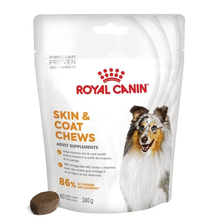 Royal Canin Chien Adult Skin & Coat Chews 240 G 3 Royal Canin Chien Adult Skin & Coat Chews 240 G