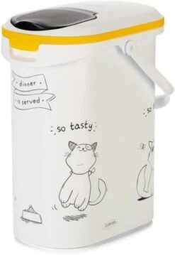 Curver Conteneur à Croquettes Dinner Pets Chat 4 Kg - 10 L