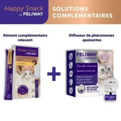 Feliway Happy Snack Poulet Chat 6 X 15 G 11 Feliway Happy Snack Poulet Chat 6 X 15 G -Animaux Fournitures Magasin 3411113127879.pt09