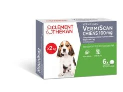 Clément Thékan Vermiscan Chiot Et Petit Chien 6 Cps