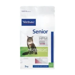 Virbac Veterinary HPM Senior Neutered Cat 3 Kg 8 Virbac Veterinary HPM Senior Neutered Cat 3 Kg -Animaux Fournitures Magasin 360071 bag hpm neutered cat senior 3kg face 1