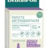 DeBonPoil Pipette Bio Antiparasitaire Et Apaisante Chat <5kg X1 (ex Actiplant) 2 DeBonPoil Pipette Bio Antiparasitaire Et Apaisante Chat <5kg X1 (ex Actiplant) -Animaux Fournitures Magasin 3760329471673