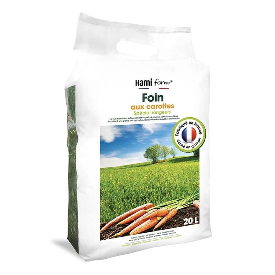 Hami Form Foin Premium à La Carotte Rongeurs 20 L 3 Hami Form Foin Premium à La Carotte Rongeurs 20 L