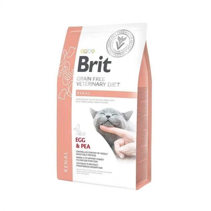 Brit Vet Diet Cat Renal Grain Free 5 Kg 3 Brit Vet Diet Cat Renal Grain Free 5 Kg