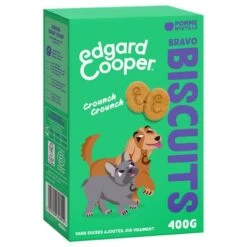 Edgard & Cooper Biscuits à La Pomme Chien 400 G