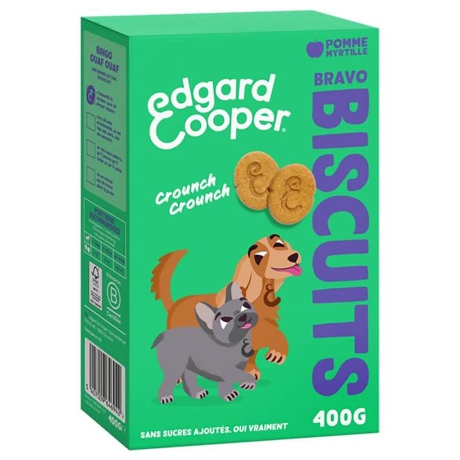 Edgard & Cooper Biscuits à La Pomme Chien 400 G 3 Edgard & Cooper Biscuits à La Pomme Chien 400 G