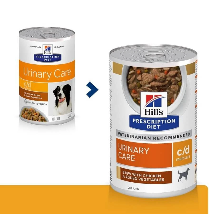 Hill's Prescription Diet Canine C/D Urinary Care Mijotés Au Poulet 12 X 354 Grs 7 Hill's Prescription Diet Canine C/D Urinary Care Mijotés Au Poulet 12 X 354 Grs – Image 5