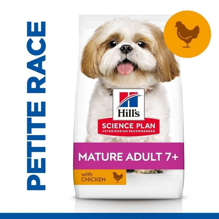 Hill's Science Plan Canine Mature 7+ Small & Mini Poulet 3 Kg 7 Hill's Science Plan Canine Mature 7+ Small & Mini Poulet 3 Kg – Image 5