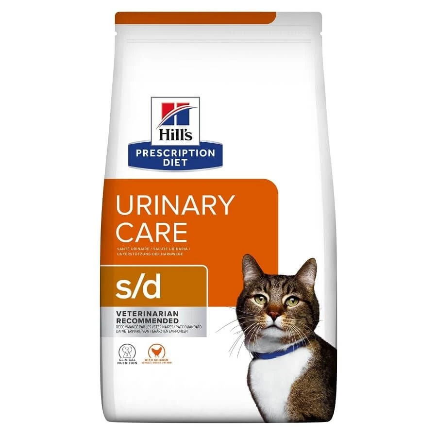 Hill's Prescription Diet Feline S/D Urinary 3 Kg 3 Hill's Prescription Diet Feline S/D Urinary 3 Kg