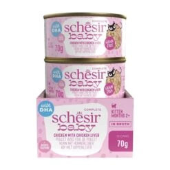 Schesir Baby Filets Au Poulet Chaton 12x70 G