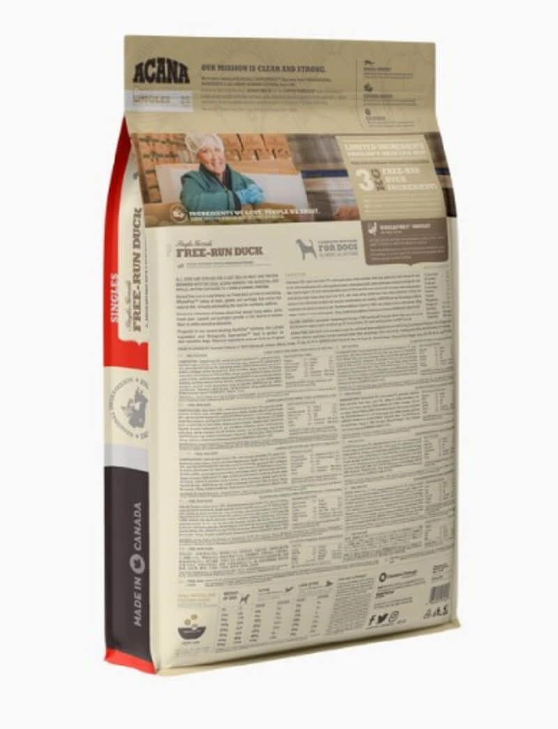 Acana Singles Free-Run Duck Chien 11.4 Kg 4 Acana Singles Free-Run Duck Chien 11.4 Kg – Image 2