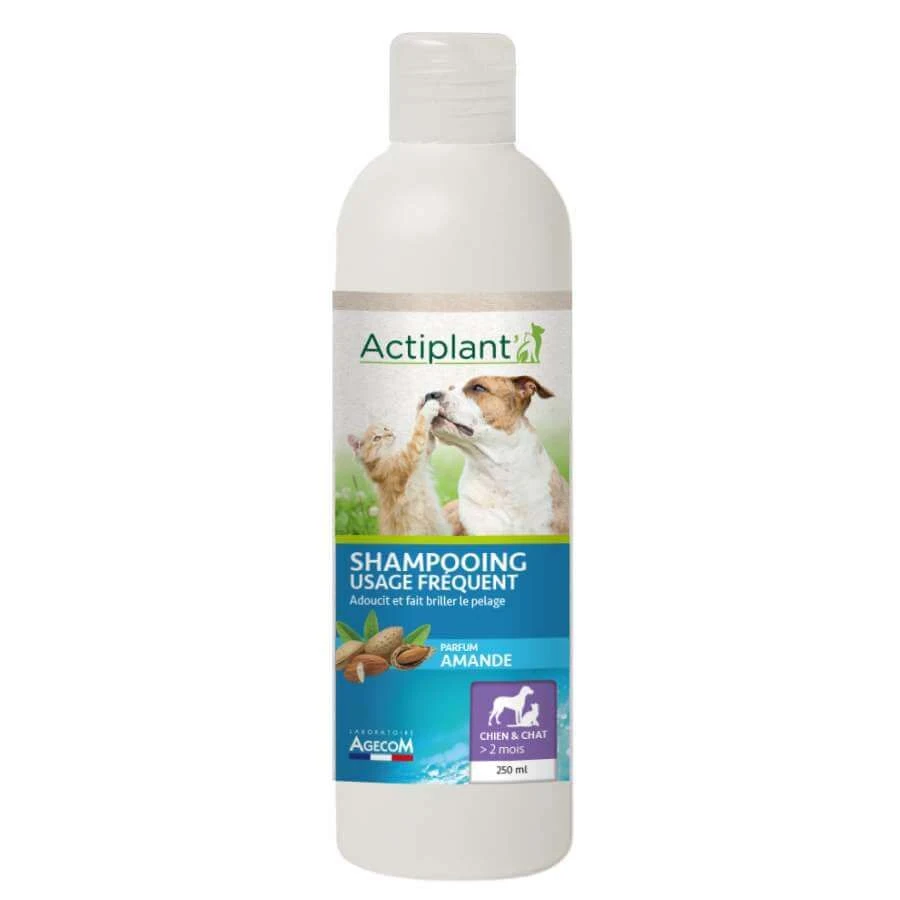 Actiplant Shampooing Usage Fréquent Chien Chat 250 Ml 3 Actiplant Shampooing Usage Fréquent Chien Chat 250 Ml