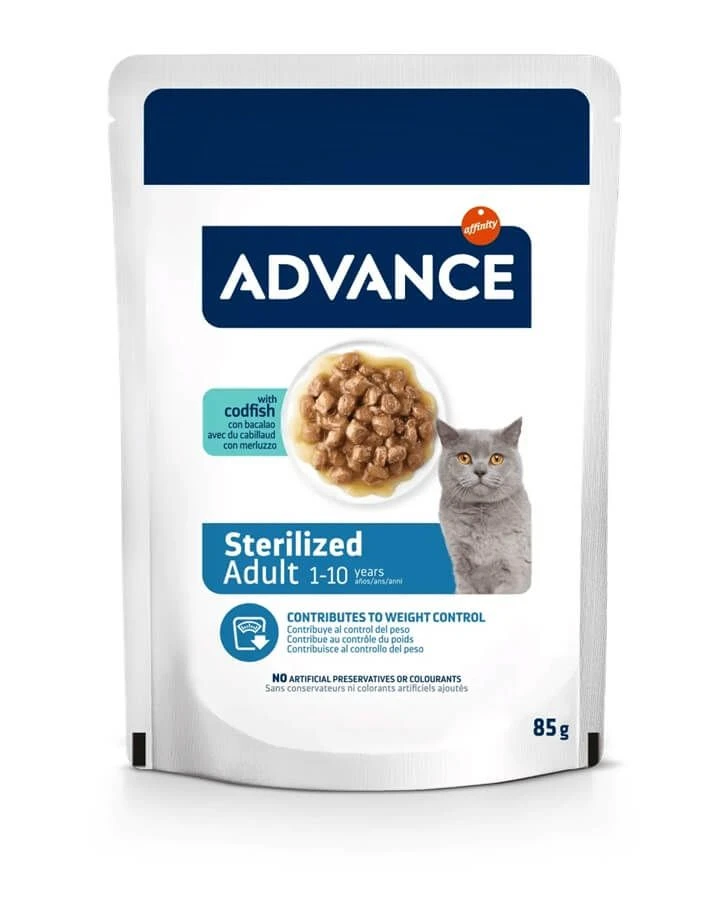 Advance Chat Adulte Stérilisé Poisson 12 X 85 g 3 Advance Chat Adulte Stérilisé Poisson 12 X 85 g