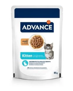 Advance Chat Kitten Poulet 12 X 85 g