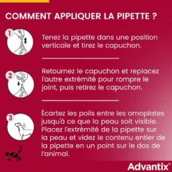 Advantix Petit Chien (4-10 Kg) - 4 Pipettes 14 Advantix Petit Chien (4-10 Kg) - 4 Pipettes -Animaux Fournitures Magasin advantix petit chien 4 10 kg 6