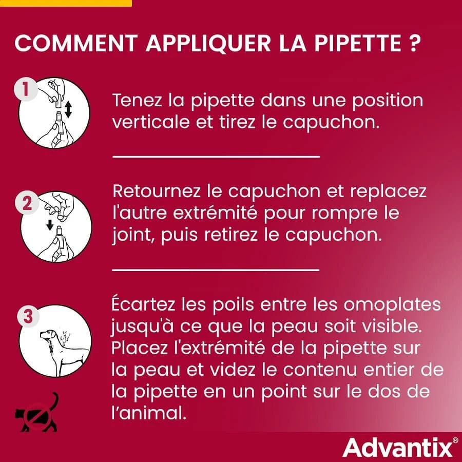Advantix Petit Chien (4-10 Kg) - 4 Pipettes 8 Advantix Petit Chien (4-10 Kg) - 4 Pipettes – Image 6