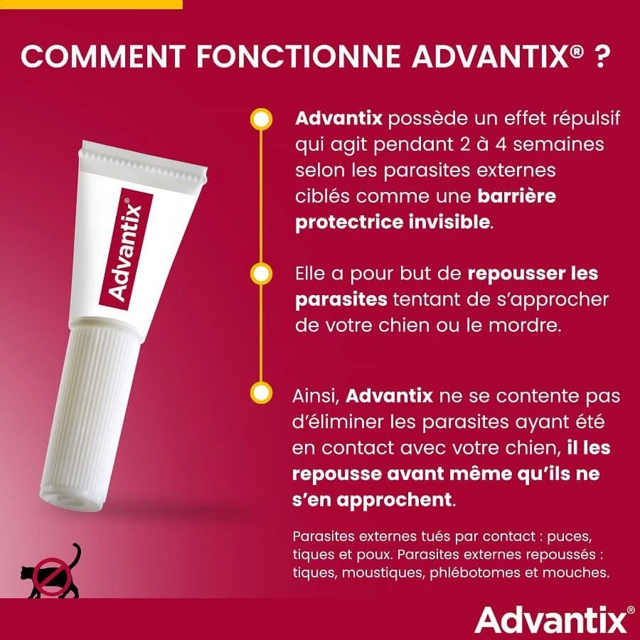 Advantix Très Petit Chien (1,5-4 Kg) - 4 Pipettes 9 Advantix Très Petit Chien (1,5-4 Kg) - 4 Pipettes – Image 7