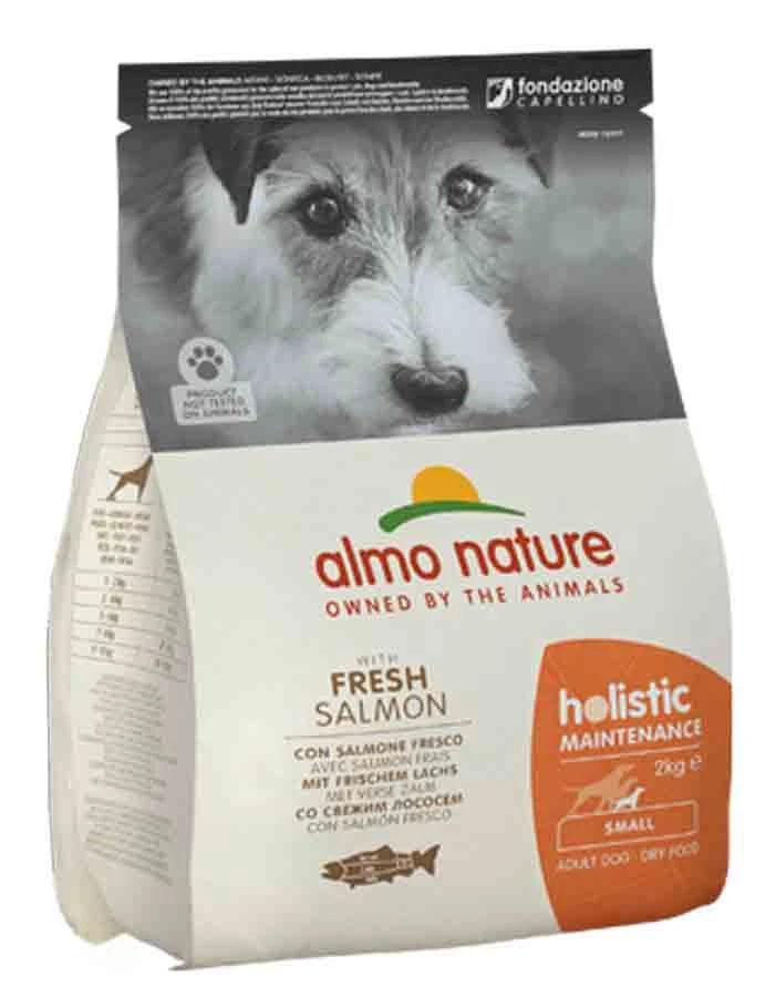Almo Nature Chien Holistic Adult Small Saumon 2 Kg 3 Almo Nature Chien Holistic Adult Small Saumon 2 Kg