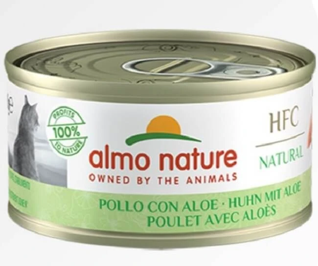 Almo Nature Chat Natural HFC Poulet Aloe 24 X 70 G 3 Almo Nature Chat Natural HFC Poulet Aloe 24 X 70 G