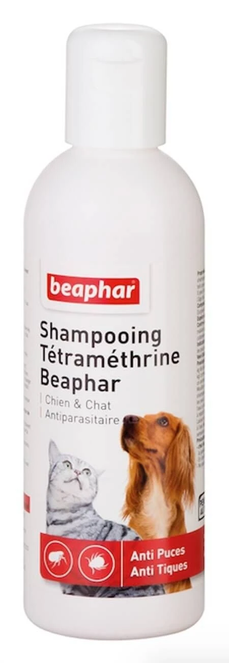 Beaphar Shampooing Antiparasitaire Chien/Chat 200 Ml 3 Beaphar Shampooing Antiparasitaire Chien/Chat 200 Ml