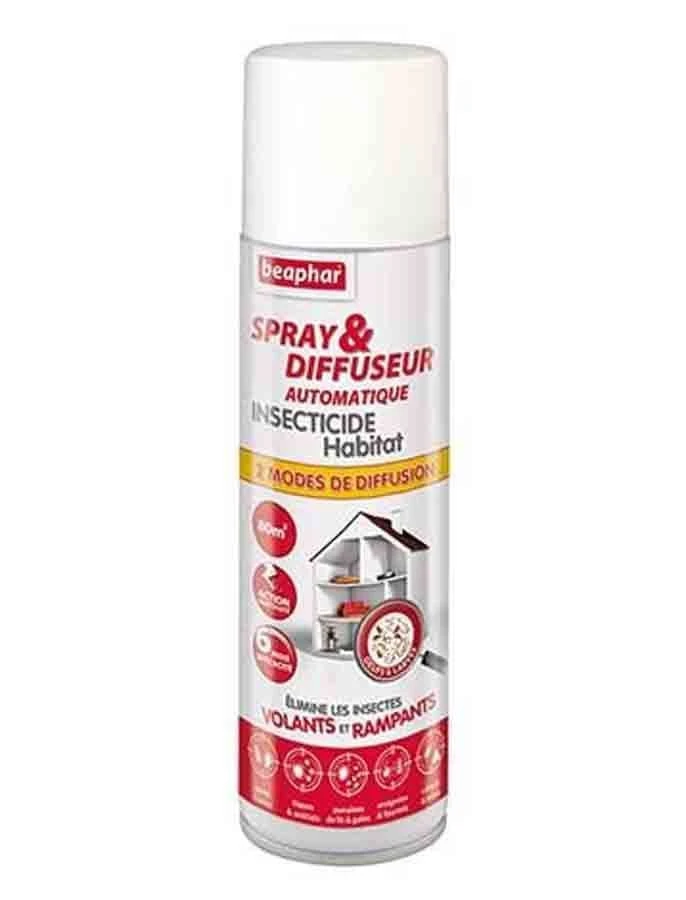 Beaphar Spray & Diffuseur Automatique Insecticide Habitat 500 Ml 3 Beaphar Spray & Diffuseur Automatique Insecticide Habitat 500 Ml