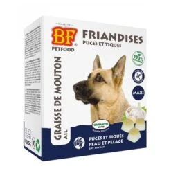 Biofood Bonbons Puces Et Tiques à L'ail Chien Maxi 265 G