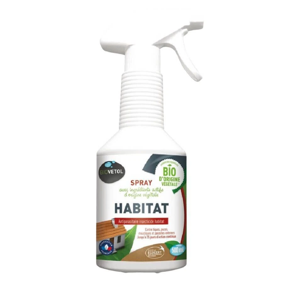Biovetol Lotion Antiparasitaire Habitat Bio 500 Ml 4 Biovetol Lotion Antiparasitaire Habitat Bio 500 Ml – Image 2