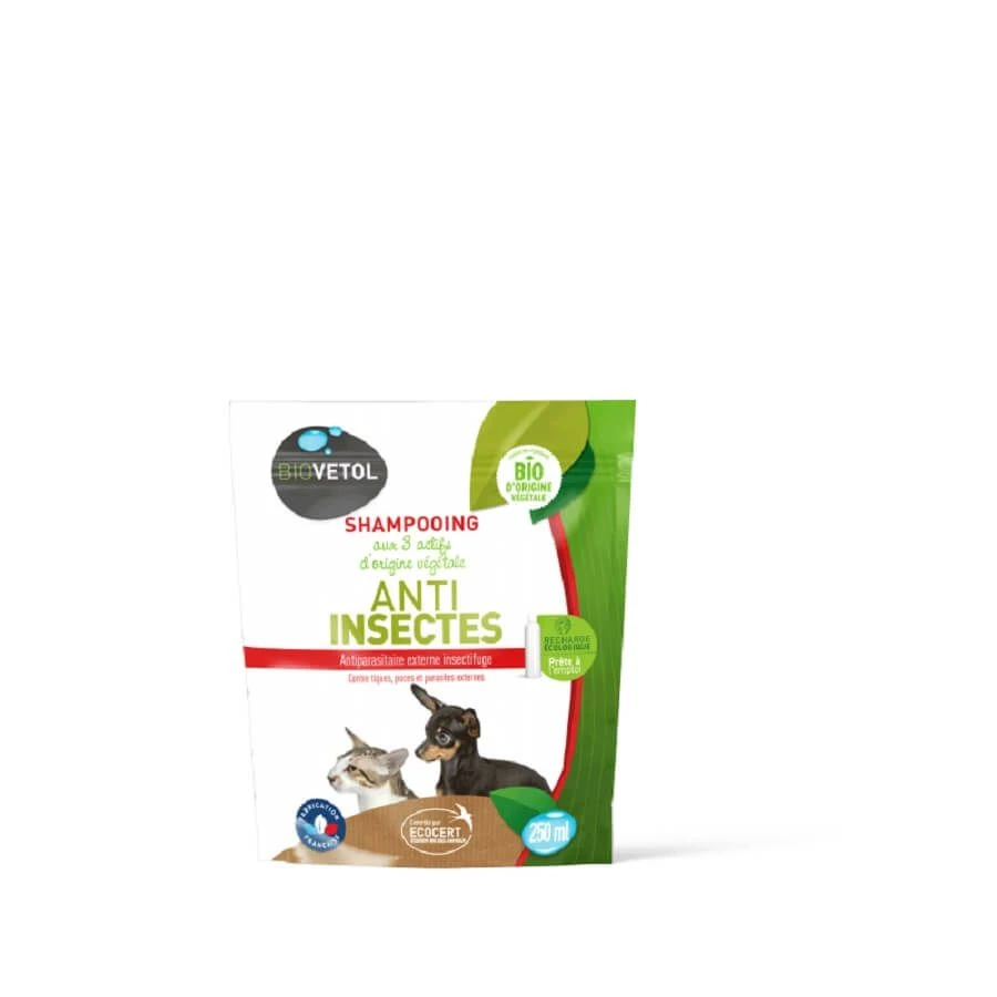 Biovetol Recharge Shampooing Anti Insectes Bio 250 Ml 4 Biovetol Recharge Shampooing Anti Insectes Bio 250 Ml – Image 2