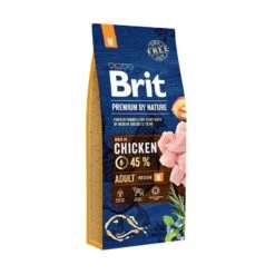 Brit Premium By Nature M Pour Chien Adulte 15 Kg