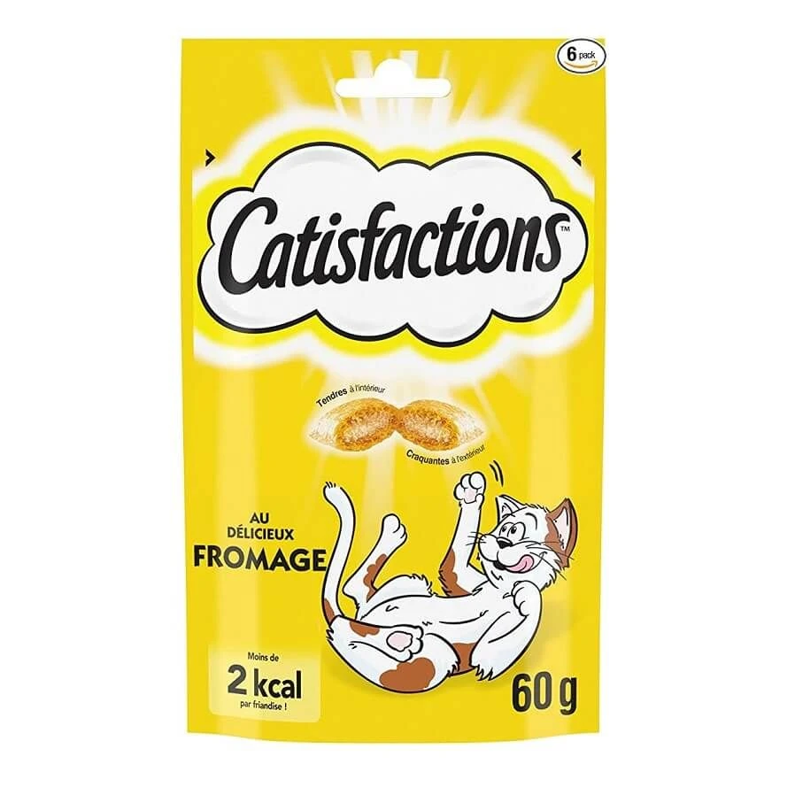 Catisfactions Friandises Au Fromage 60 G 3 Catisfactions Friandises Au Fromage 60 G