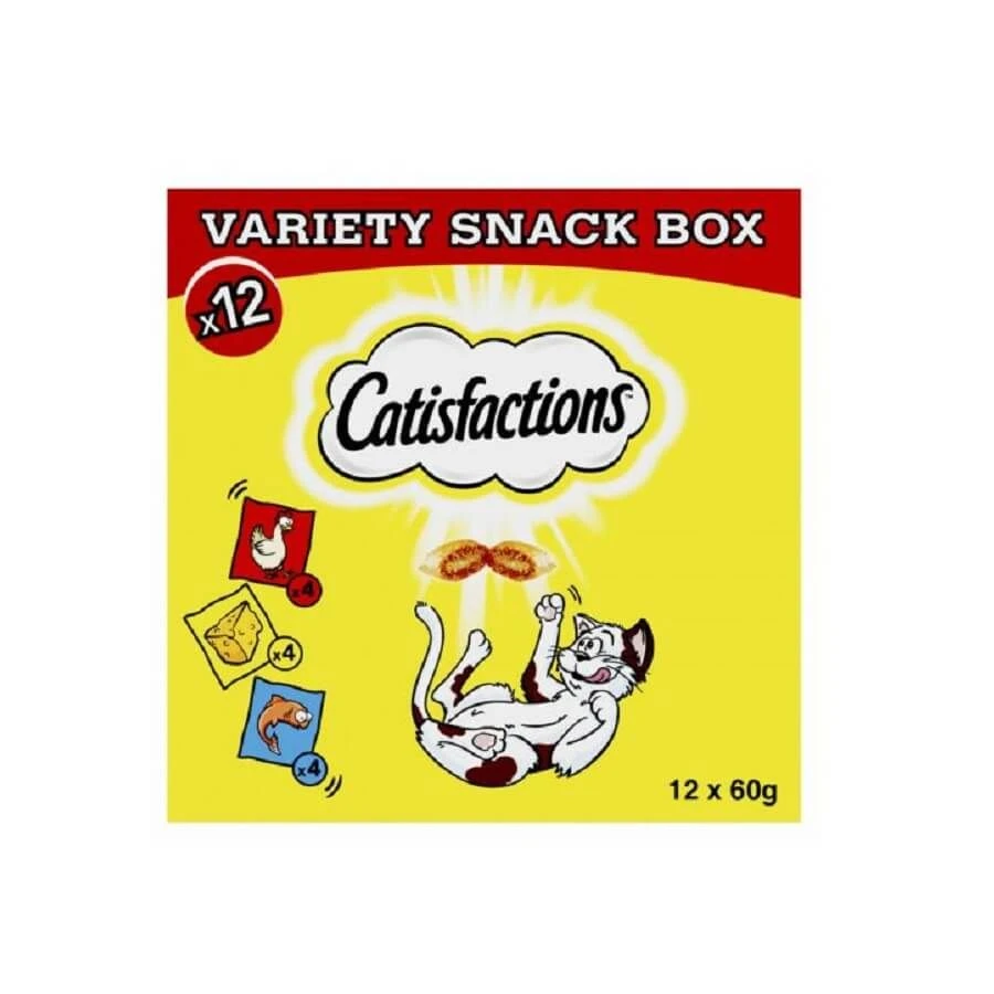 Catisfactions Friandises Megabox 12 X 60 G 3 Catisfactions Friandises Megabox 12 X 60 G