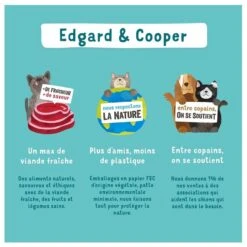 Edgard & Cooper Chiot Bio Poulet Et Poisson 17 X 100 G 14 Edgard & Cooper Chiot Bio Poulet Et Poisson 17 X 100 G -Animaux Fournitures Magasin chien barquette chiot biologique poulet poisson 100g 6