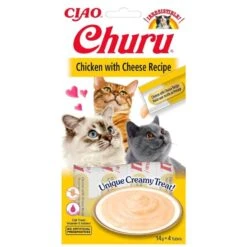 Ciao Friandise Churu Poulet & Fromage Chat 4 X 14 G