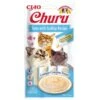 Ciao Friandise Churu Thon & Pétoncle Chat 4 X 14 G