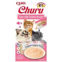 Ciao Friandise Churu Thon & Saumon Chat 4 X 14 G