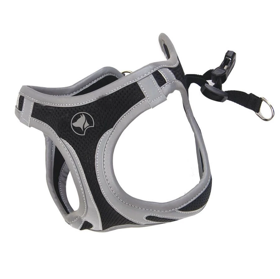 Croci Harnais Reflective Noir XS 3 Croci Harnais Reflective Noir XS