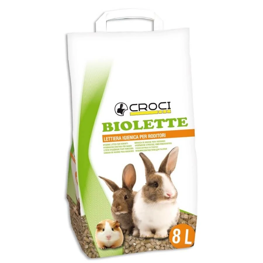 Croci Litière Biolette Rongeurs 8 L 3 Croci Litière Biolette Rongeurs 8 L