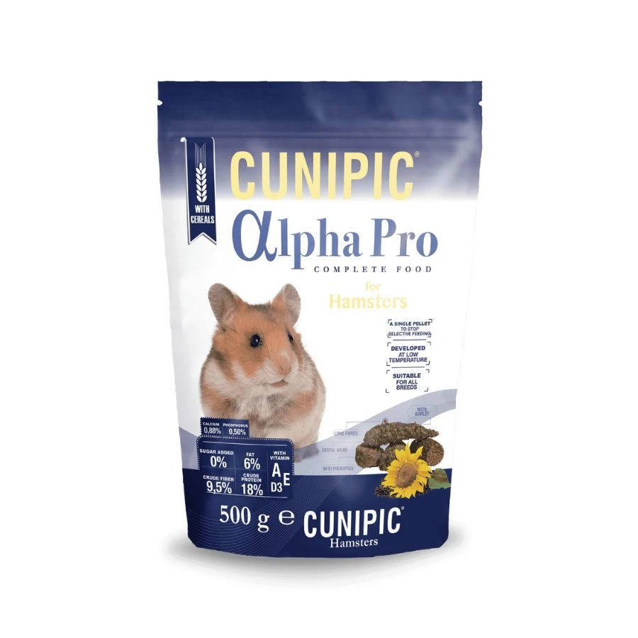 Cunipic Alpha Pro Hamster 500 G - DLUO : 31/01/2026 3 Cunipic Alpha Pro Hamster 500 G - DLUO : 31/01/2026